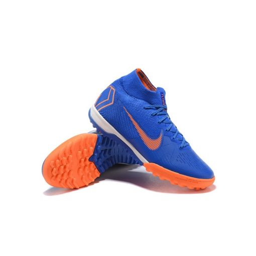 Nike Heren Mercurial SuperflyX VI Elite TF - Blauw Oranje_3.jpg